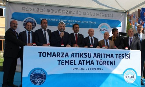 Tomarza-Atiksu-Tesisi-temel-atma-torenine-Ismail-Emrah-Karayelde-katildi