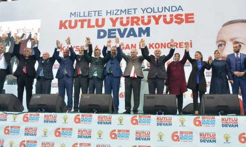 Basbakan-Binali-Yildirim-AK-Parti-Kayseri-6Olagan-Kongresinde